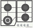 Варочная панель ZorG HAG61 FDW white