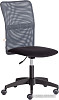 Кресло TetChair Star флок/ткань (черный/серый, 35/W-12)