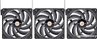 Набор вентиляторов Thermaltake Toughfan EX14 Pro 3-Fan Pack CL-F172-PL14BL-A