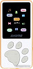MP3 плеер Digma S4 8GB (белый/оранжевый)