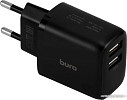 Сетевое зарядное Buro BUWH1 (черный)