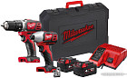 Milwaukee M18 BPP2D-402C 4933447126 (шуруповерт, винтоверт, 2 АКБ, кейс)