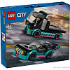 Конструктор LEGO City 60406 Гоночный автомобиль и грузовик-автовоз