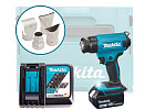 Промышленный фен Makita DHG180RT1J (с 1-им АКБ)