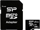 Карта памяти Silicon-Power microSDXC SP256GBSTXBU1V10SP 256GB (с адаптером)