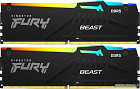 Оперативная память Kingston FURY Beast RGB 2x32ГБ DDR5 6000 МГц KF560C30BBEAK2-64