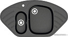 Кухонная мойка Berge BR-9550 (черный матовый)