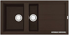 Кухонная мойка Elleci Best 475 Espresso M78