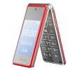 Кнопочный телефон Olmio F50 (красный)