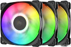 Набор вентиляторов Geometric Future Squama 2501 ARGB Triple Pack (черный)