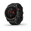 Умные часы Garmin Epix Sapphire Gen 2 (черный титан/черный)