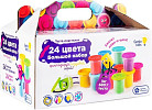 Набор для лепки Genio Kids Тесто-пластилин TA1097 (24 баночки)