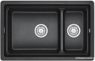 Кухонная мойка Granula KS-7304 (черный)