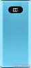 Внешний аккумулятор TFN Blaze LCD PD 20000mAh (голубой)