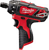 Винтоверт Milwaukee M12 M12BD-0 4933441910 (без АКБ)