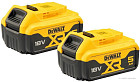 Набор аккумуляторов DeWalt DCB184P2 (18В/2x5 Ач)