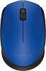 Мышь Logitech M171 Wireless Mouse синий/черный [910-004640]